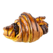 Croissant brioche de chocolate