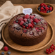 Bolo de Chocolate e Frutos Vermelhos