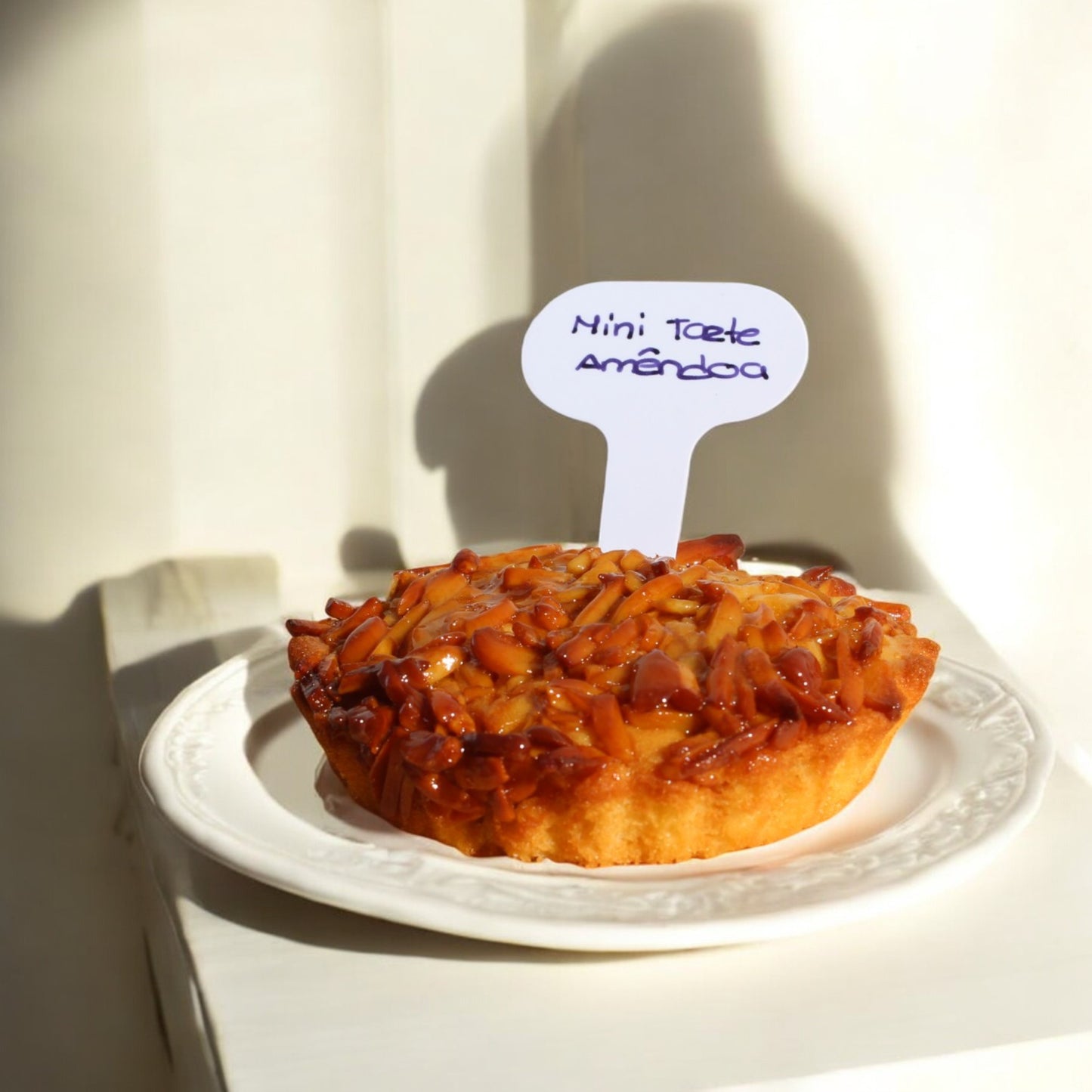 Mini Tarte de Amêndoa