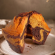 Bolo caramelo salgado e chocolate